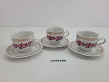 3x Espresso- Mokkatassen DDR