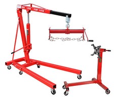 2T Motorkran Balancierer Motorhalter Werkstattkran Kran Motorheber