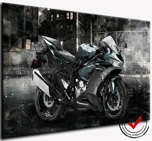 Motorrad leinwand bild - motorrad,