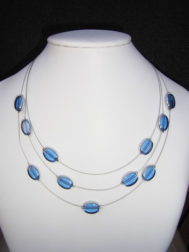 Collier reihige kette 2 - collier, 3