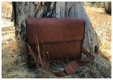 Beste Herren-Kuriertasche aus Leder Laptop-Schultertasche Büro Computer Schul...