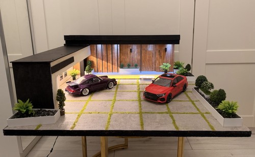 Diorama modern house - diorama,