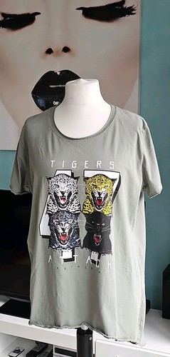 Italy oversize shirt - t-shirt, tiger