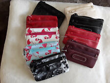 Schlüsseltasche, Schlüsseletui, Kleingeldbörse ++Kunstleder++ versch. Farben ++B