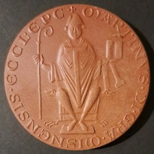 Hochstift 1976 Meissen Porzellan  DDR Medaille 