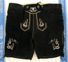 SCHWARZE LEDERHOSE -