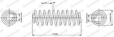 1x Fahrwerksfeder MONROE