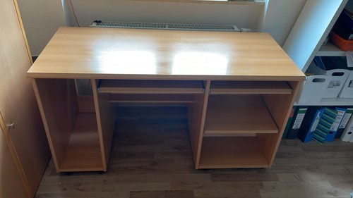 Tisch buche furniert - pc-tisch,