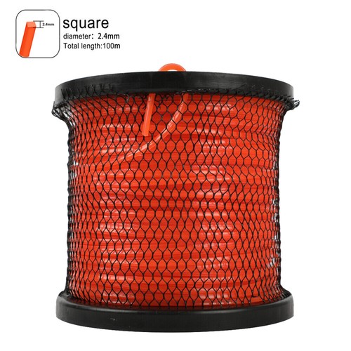 100m mähfaden 4mm quadrat - mähfaden, 2,4mm