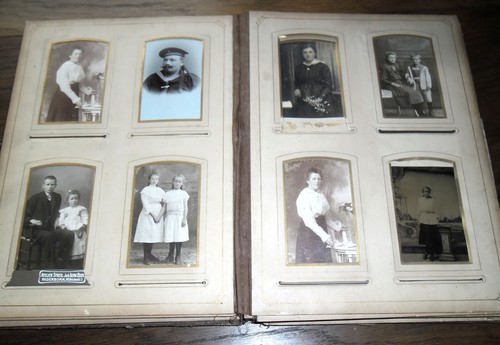 Album mit cdv fotos auf - 26,
