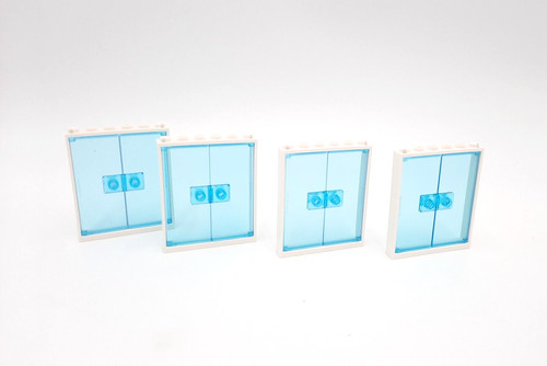 Lego türen weiß 1x6x6 - türen,