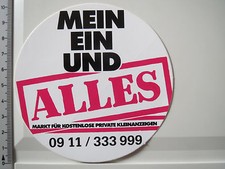 Aufkleber Sticker ALLES - Private Kleinanzeigen (3665)