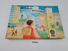 Brettspiel Zeitspiel DDR SPIKA Kellopeli - Klockspelet Schule #244934