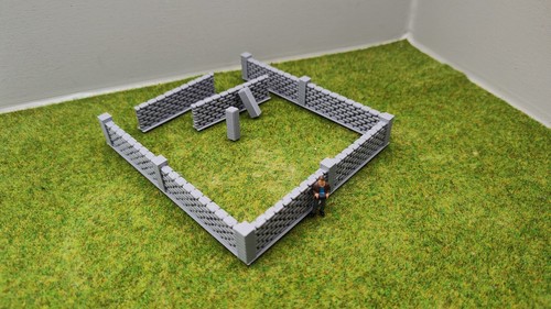 Zubehör h0 steinmauer - h0,