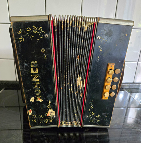Hohner knopfakkordeon - hohner,