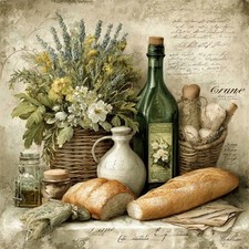 Wandbild Küche Frühstück