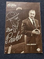 Filmplakat Filmprogramm ORIGINAL 50er "Der Pauker" Heinz Rühmann Wera Frydtberg