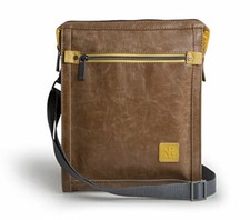  Golla Herren Ledertasche City Bag for 10.1" Tablet Fred - Taupe - G1585