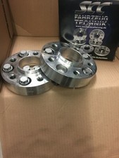 Satz SCC 2x30mm ALU Distanzscheiben 13444 5x112 66,6mm passend bei Audi RIEGER