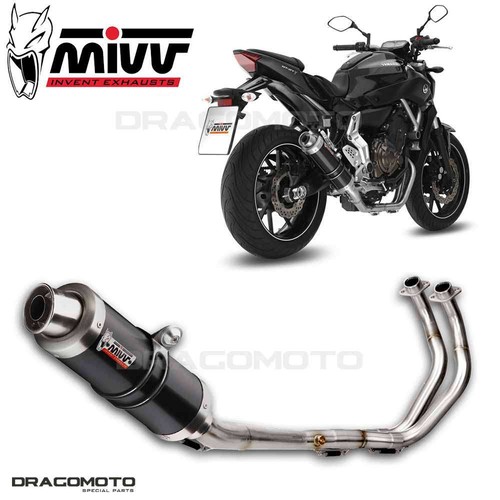 Komplette aupuff yamaha 07 - yamaha, mt-07