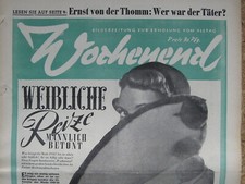 Wochenend - 06. Oktober 1949 -
