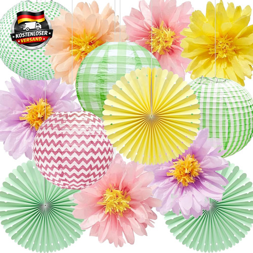 Gartenparty dekoset teile - gartenparty,