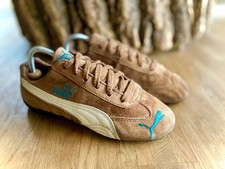 PUMA Speedcat Sneaker Schuhe  Gr. 37 cognac braun grün Wildleder Motorsport