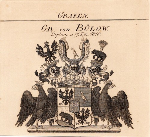 Bülow wappen coat - coat, arms