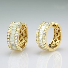 Wert 7.740 € Diamant-Creolen