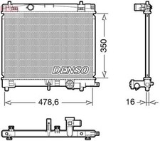 DENSO Wasserkühler Für