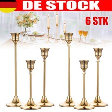 Kerzenständer 6er Set Kupfer