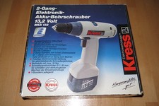 Kress Akkuschrauber Akku Bohrschrauber Bohrmaschine