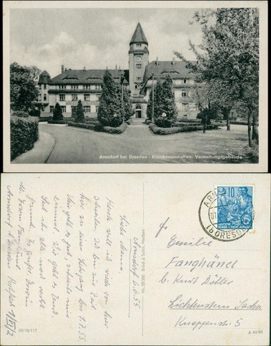 Ansichtskarte arnsdorf - ansichtskarte,