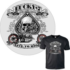 Chopper shirt motorrad - t-shirt,