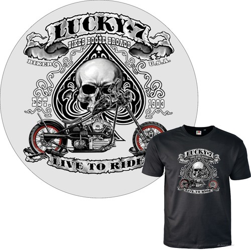 Chopper shirt motorrad - t-shirt,
