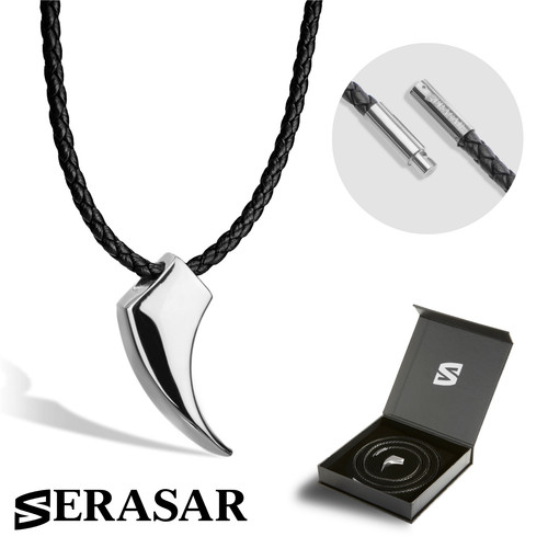 Serasar herren lederhalskette - serasar,,