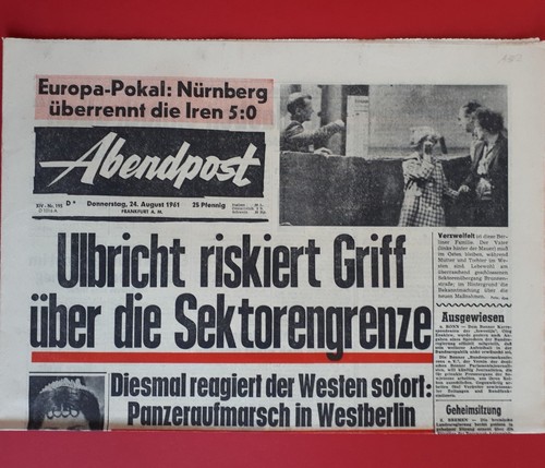 Abendpost vom august - *,