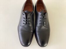 Aldo Bruè Made in Italy, Luxus-Herrenschuhe Leder, schwarz, Gr. 7 1/2, neuwertig