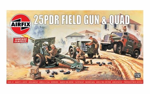 Airfix a01305v 25pdr field gun - airfix,