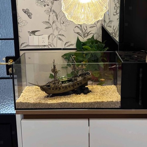 Aquarium-Schiffswrack-Dekorati