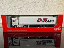 Herpa 313490 Scania CS 20 HD Koffer-Sattelzug „Du-Trans / German Truck Driver“