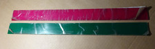 Plexiglas bzw. Acrylglas Streifen rötlich + grünlich  je 501x43 mm