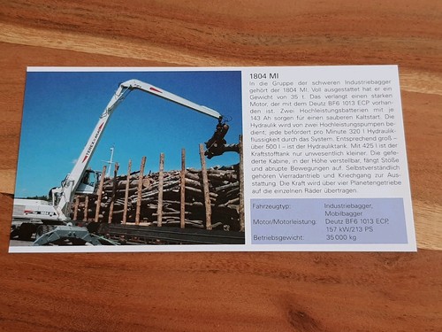 Terex atlas 1804 bagger - terex,
