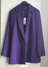 NEU mit Etikett: hochwertiger lila  COMMA Blazer gefüttert