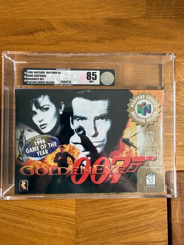 Goldeneye 007 sealed n64 vga - 007,
