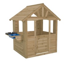 Holz Spielhaus Cubby mit