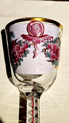Altes weinglas abrissglas - altes,