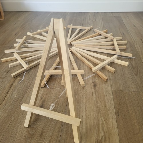 Mini staffeleien aus holz für - mini-staffeleien,