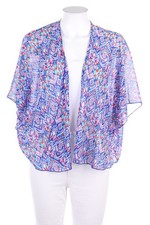 H&M DIVIDED Cardigan Ethno Print S blue shades