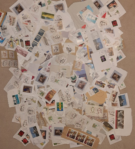 Briefmarken kiloware - briefmarken,